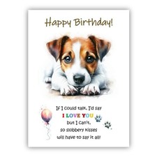 Birthday Card from the dog