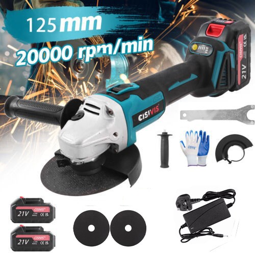 21v 125mm brushless cordless - brushless,
