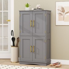 Kitchen Larder Unit Free Standing Cupboard Storage Pantry Shelf bathroom Cabinet