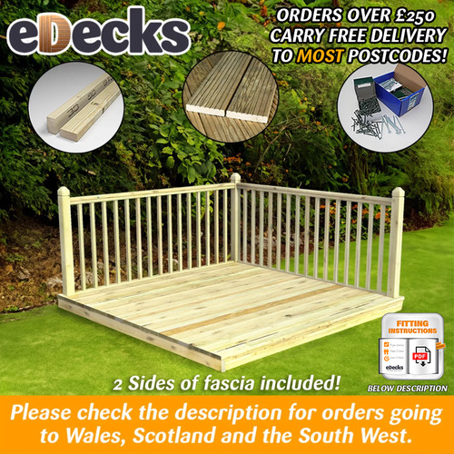 Reject value garden decking - value,