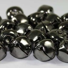 100 Gold Silver Bronze Bells 6mm 10mm 13mm 20mm 25mm Craft Christmas Jingle 125D