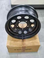 Wheel Black Rim Steel Made Fit