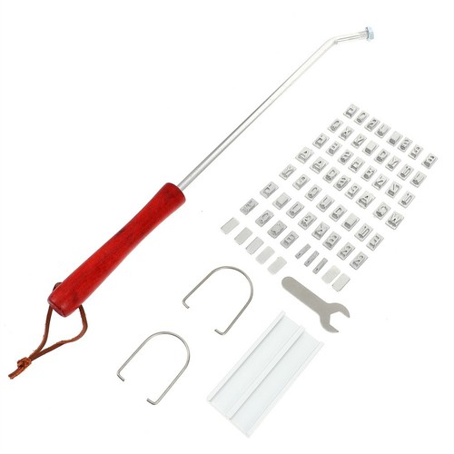 Set rustproof branding iron - set,