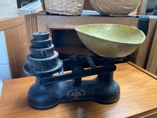 Vintage Salter Black Metal