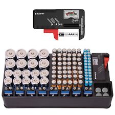 Battery Organiser/BLOSTM/Storage Box 110 Battery Slots Inc Unit Battery Tester