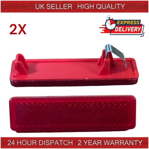 Rear bumper reflector - rear, +