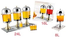 8L/16L/24L Commercial Stainless Steel Juice Dispenser Drink Dispenser