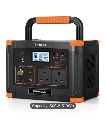 Grecell t500w portable solar - grecell,