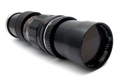 Hanimex tele lens 300mm - 300mm, f5.5