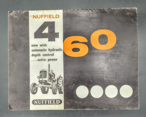 Nuffield tractor brochure - 4/60,