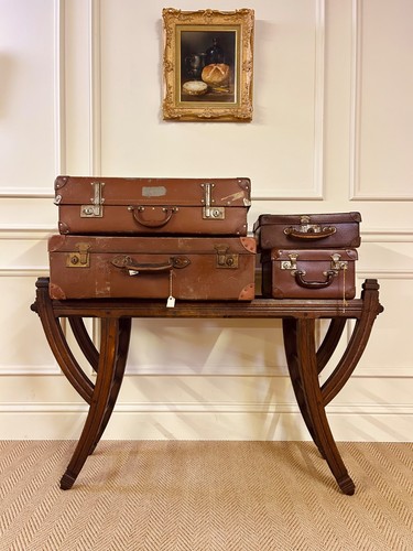 Antique oak luggage rack - oak,
