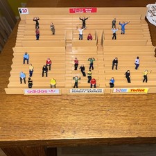 Subbuteo Terrace With Newly Painted Fans