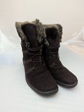 Ladies ARA Suede Black All Weather Gore-Tex Boots UK Size 4.5