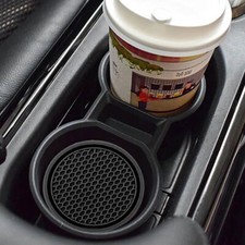 2Pcs Black Car Cup Holder