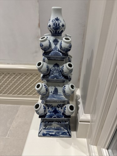 Blue white chinoiserie pagoda - chinoiserie,