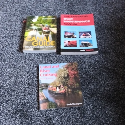 Canal boat books - boat,