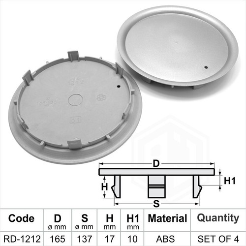 Alloy wheel center caps - , centre