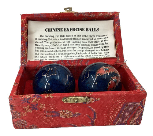 Chinese exercise baoding iron - exercise,