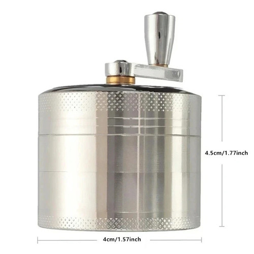Metal herb spice grinder - herb,