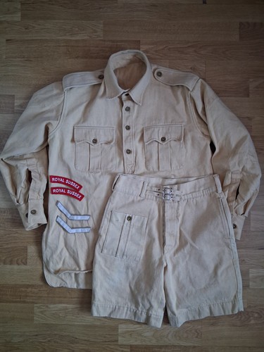 Replica british ww2 uniform - british, kd