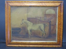 Horse Oil Circa 1850 Equine
