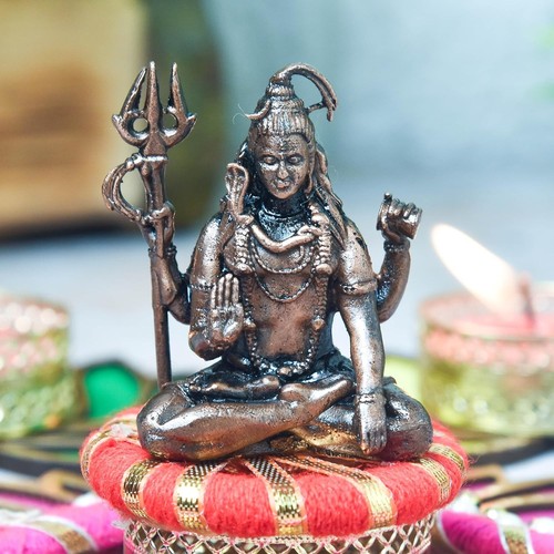 Handmade copper hindu - handmade, lord