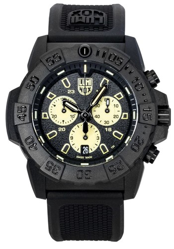 Luminox navy seal black dial - luminox,