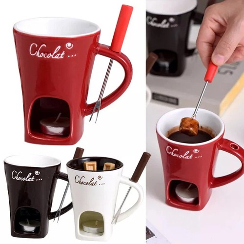 Chocolate fondue mugs premium - chocolate, mugs,premium
