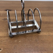 art deco sterling silver toast