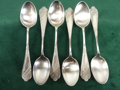Nice vintage teaspoons - 6,