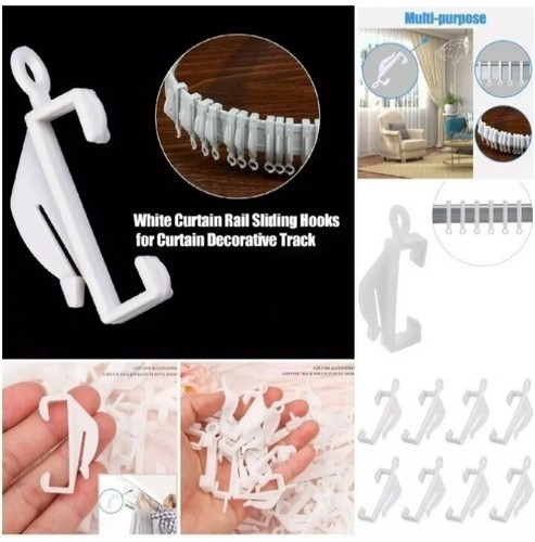 Drape curtain hooks gliders - curtain,