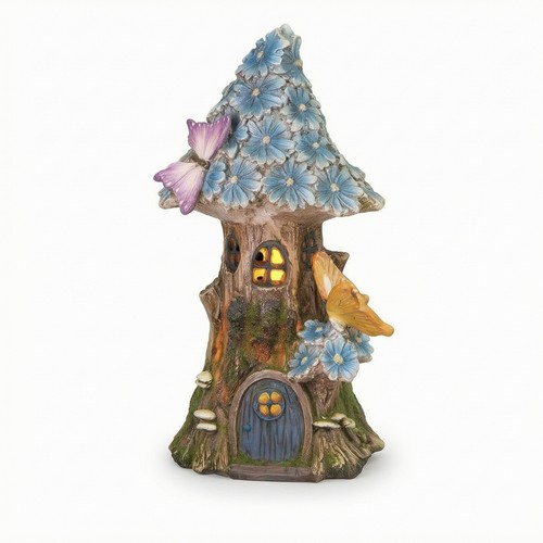 Fairy house with solar light - fairy,