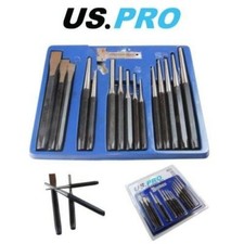 US PRO 16pc Punch & Chisel Set