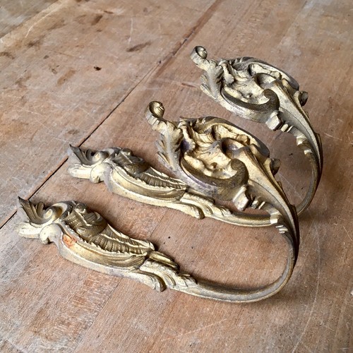 Antique curtain tie backs - antique,