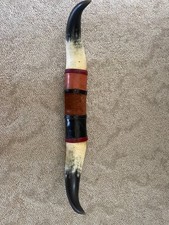 Vintage Longhorn Bull Horns Large