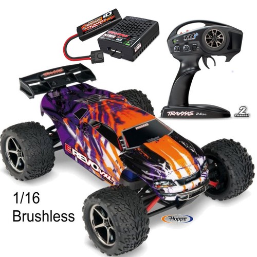 Traxxas revo tsm purple - e-revo,