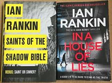 2 x Signed Ian Rankin Books