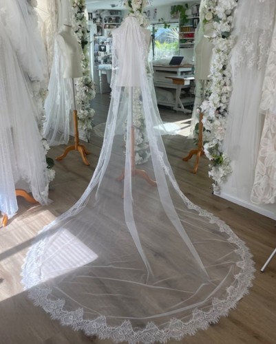 Lace wedding veil sleeves - wedding, &