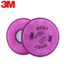 1-50 Packs 3M 2097 P100 Replacement Particulate Filters Respirator Protection 