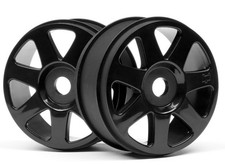 1:8 SCALE BUGGY V7 WHEEL BLACK (42x83mm/2pcs) HPI 103677 VORZA TROPHY