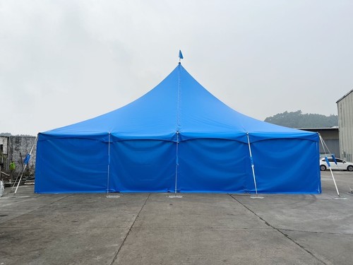 Small top tent hire - top,