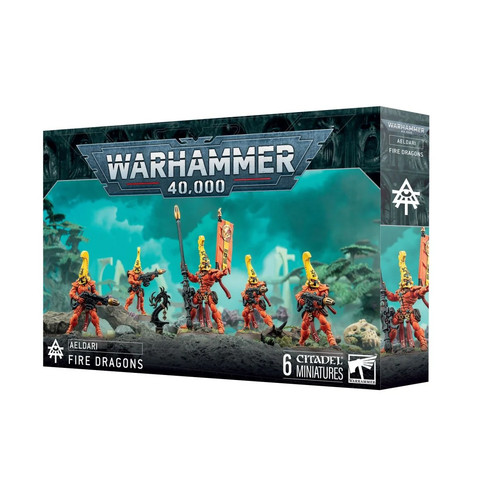 Aeldari fire dragons - fire,