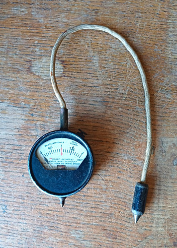 Antique pocket voltmeter - antique,