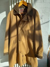 Marlboro Classics Vintage Overcoat Men's  Size XL/2XL 100% COTTON WOOL LINING