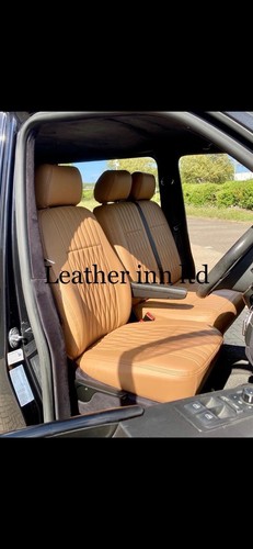 Leather inn fits t6 1 - leather, vw
