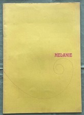 $0 SHIP! Melanie Safka JAPAN tour book 1971 singer songwriter VOCAL vintage