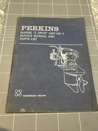 Vintage service manual perkins - manual,