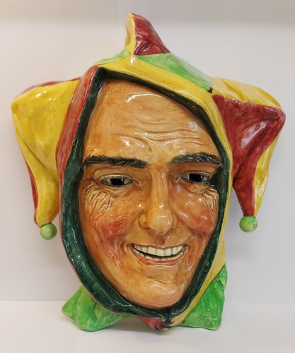 Antique royal doulton jester - royal,