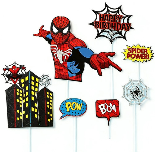 Spiderman cake topper - spiderman,