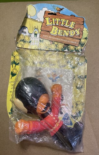 Vintage little bendy - vintage, foam